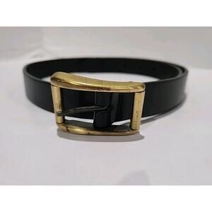 Stone Mountain Belt Black Genuine Leather L36" W3/4" Work / Casual